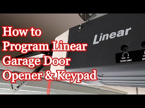 How to Program Linear Garage Door Opener and Keypad