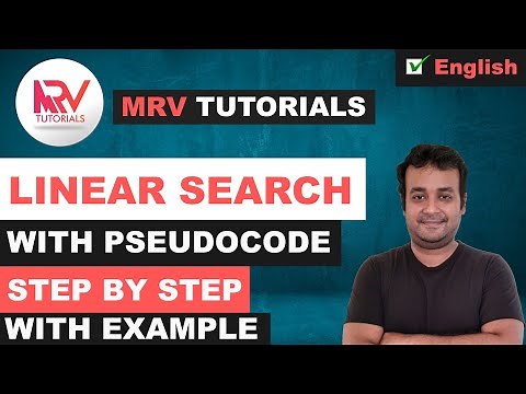 Linear Search Algorithm | Step by step working procedure of sequential search
