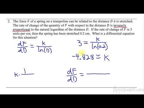Calculus AB/BC – 7.1 Modeling Situations with Differential Equations