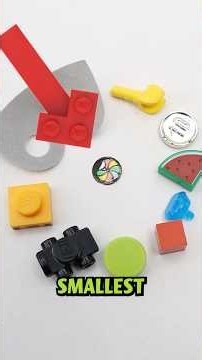 I FINALLY Found The SMALLEST LEGO Piece Ever Made! #lego #shorts #legos