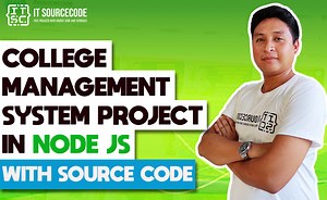 College Management System Project in Node JS with Source Code