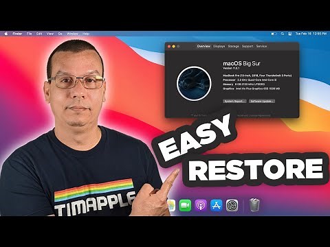 How to Restore your Mac from a Time Machine Backup