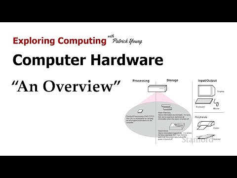 Stanford CS105: Introduction to Computers | 2021 | Lecture 4.1 Computer Hardware: An Overview