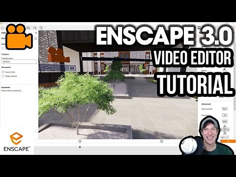 How to Create Rendered Animations in Enscape's Video Editor!