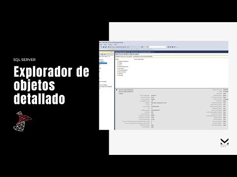 Explorador de objetos detallado - #sqlserver 🗂️