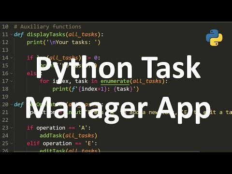 Build a Task Manager Project in Python #2 - Validate User Input and Add Descriptions