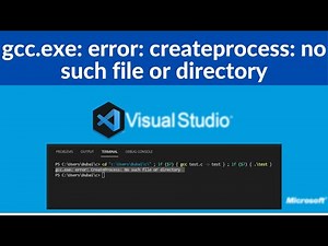 gcc.exe: error: createprocess: no such file or directory [Quick Fix]
