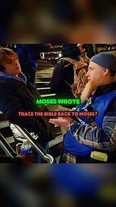 Can you trace the bible back to Moses? #muslim #islam #religion #speakerscorner #dawah #christian