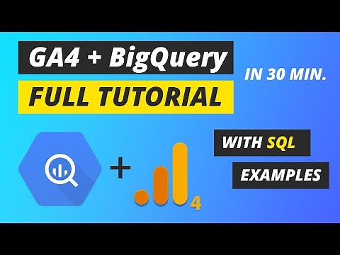 Full Google Analytics + BigQuery tutorial for beginners | GA4 + BigQuery with SQL examples