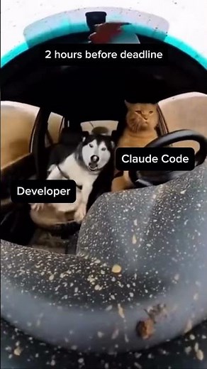 Me & Claude Code 2 Hours Before the Deadline 😭💻