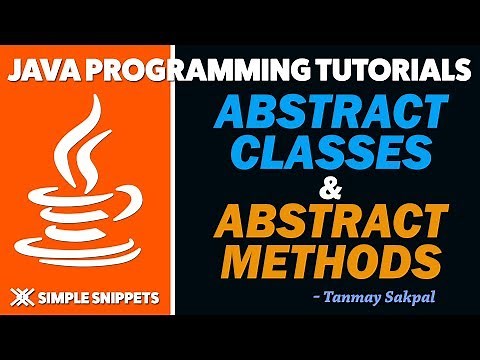 Java Abstract Classes & Abstract Methods Explained with Program Example