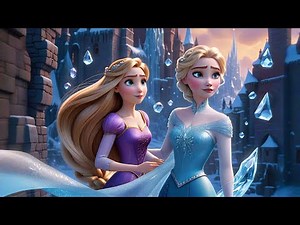 Frozen Princess "Elsa" Attacks Tangled Princess "Rapunzel" - Epic Twist Ending!