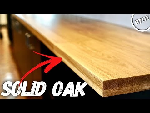 DIY WOOD COUNTERTOP