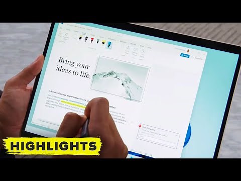 Full Windows 11 Walkthrough with all new features hosted by Microsoft (hands-on)