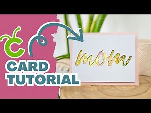 Easy Cricut Card Tutorial | BEGINNER FRIENDLY