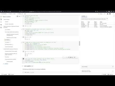 [1.4] Introduction à Python - Collections (Listes, tuples et dictionnaires)