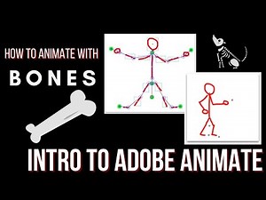 Bone Tool | 9-Intro to Adobe Animate | Stick Figure