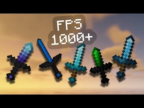 Top 10 Best PvP Texture Packs! for Minecraft! (FPS BOOST) | Java+MCPE