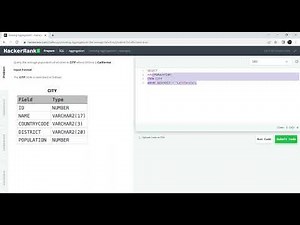 HackerRank SQL || Revising Aggregations - Averages || SQL Learning