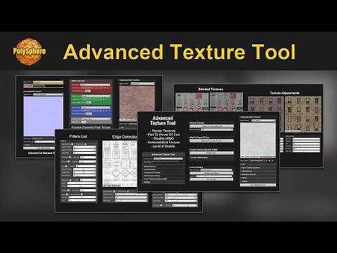 [UE] Advanced Texture Tool - Showcase