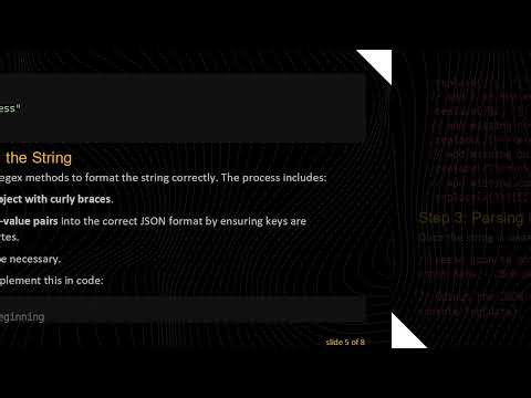Creating a Perfect JSON Format from a String in Node.js