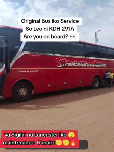 The original Dreamline bus went for service, so today passengers are using KDH 291A 🚌 Red, clean, and ready for the Mombasa journey. Conductor Fred on duty Safe travels to everyone 🙏 #PortVictoriaDiaries #Dreamline #BusiaToMombasa #KenyaTransport #RoadLifeKenya @IsuzuEA @DTDobie @ToyotaKenya @CarClinicKenya @AutoXpressKenya @NTSA_Kenya @ToyotaKenya @AutoXpressKenya @CoastAuto @MombasaAuto @NTSA_Kenya @Ma3Route @KenyaTraffic @KenyaRoadsBoard @MotoristKenya