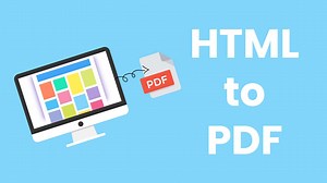 Easy way to convert HTML to PDF using Javascript