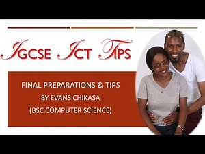 IGCSE ICT PAPER 3 EXAM TIPS BY EVANS CHIKASA