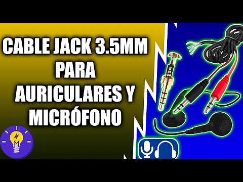 🔴 Construyendo un Cable para Auriculares y Micrófono (Jack 3.5mm)