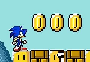 Sonic in Mario World 2