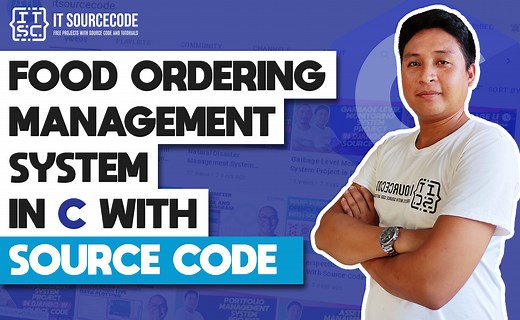 Food Order Management System in C with Source Code