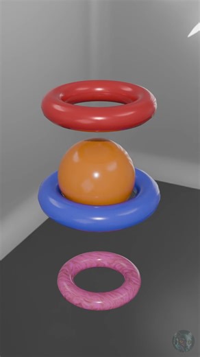 Soft Body #Blender #3DAnimation #asmr #satisfying #shorts #3d