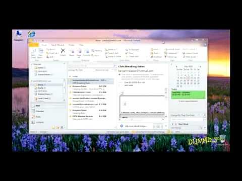 How to Navigate the Microsoft Outlook Interface For Dummies