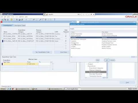 Oracle Project Accounting part 2 on Oracle EBS R12