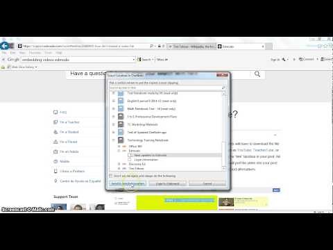 OneNote: Send to OneNote Feature