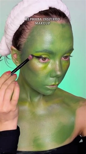 Elphaba inspired makeup tutorial