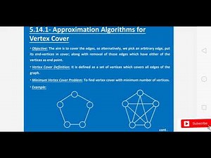 Approximation problem for Vertex Cover | Lec-35