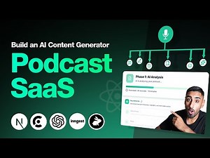 🔴 Let’s build an AI Podcast SaaS with NEXT.JS 16! (Inngest, Clerk, CodeRabbit, Convex, Stripe)