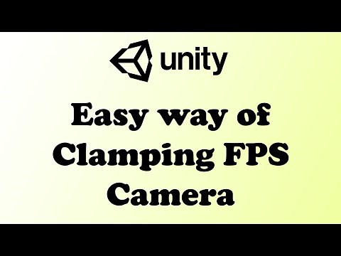 Clamp/Restrict Camera Rotation In Unity