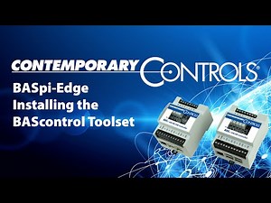 004 BASpi Edge Installing the BAScontrol Toolset