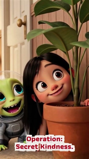 We Thought It Was a Ghost, But It Was Sadder... 🥺💔 #lostalien #cartoon #animation #wholesome