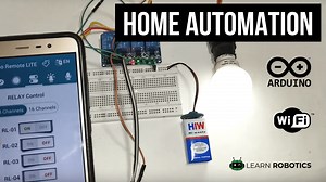 Home Automation using Arduino and WiFi - Learn Robotics