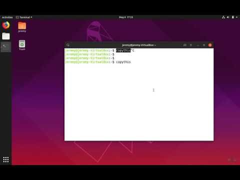 Linux Basics: Copy & Paste in Terminal