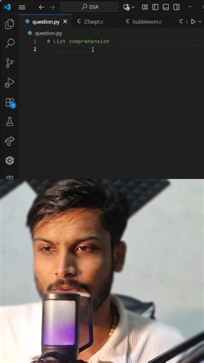 Akshat & Sanskaar • AI Speakers on Instagram: "List Comprehension in python 樂 . . . . #python #programming #college #interview #coding"