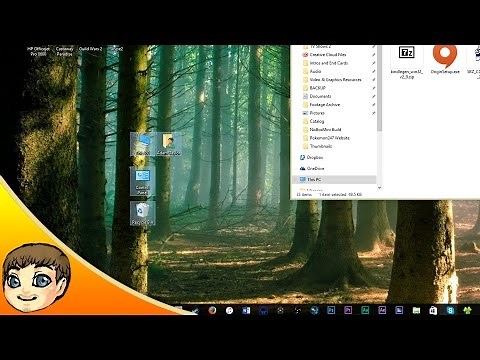 How to Restore Desktop Icons in Windows 10 - My Computer, Control Panel, Recycle Bin, etc.