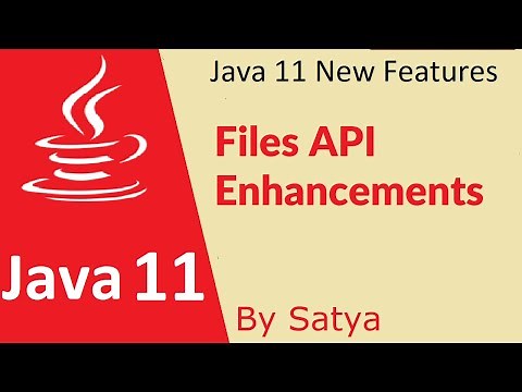 Java 11 new features | Read and write text data using Files API | JavaBeam