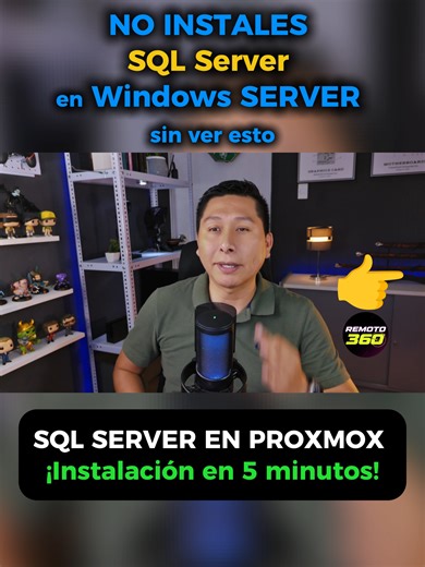 Instalación de SQL Server en Proxmox en 5 Minutos