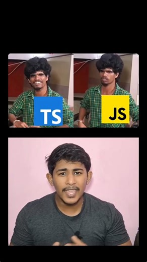 Abisheik | Developer on Instagram: "JavaScript vs TypeScript — The Real Difference 👊💻 . @codebyabi . JavaScript = Fast to start, easy to break 😅 TypeScript = Strict at start, safe in the long run ✅ Here’s the truth 👇 ⚡ JS doesn’t care about types — let age = "twenty" 😬 ⚡ TS catches that instantly — let age: number = 20 💪 ⚡ JS errors appear at runtime (when it’s too late!) ⚡ TS errors appear while coding (before you run it!) ⚡ TS = JS + Type Safety + Developer Confidence 🚀 That’s why most