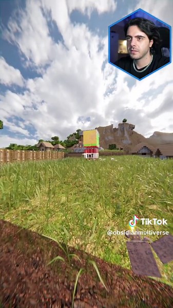 Realistic Rainbow TNT in Minecraft RTX