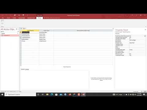Inventory management system in Microsoft Access